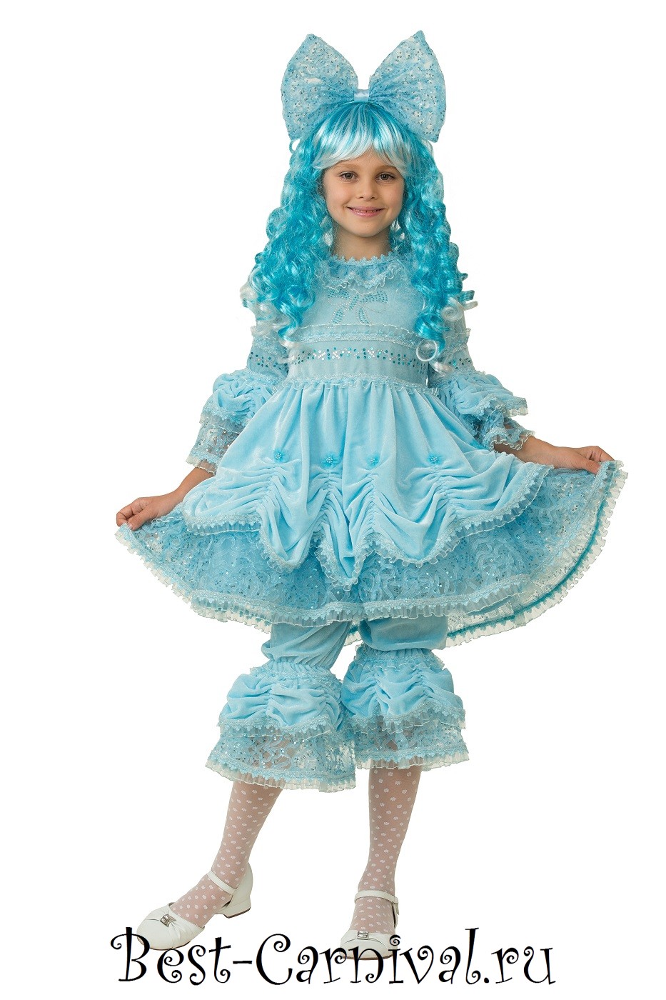 Карнавальный костюм Мальвина для девочек