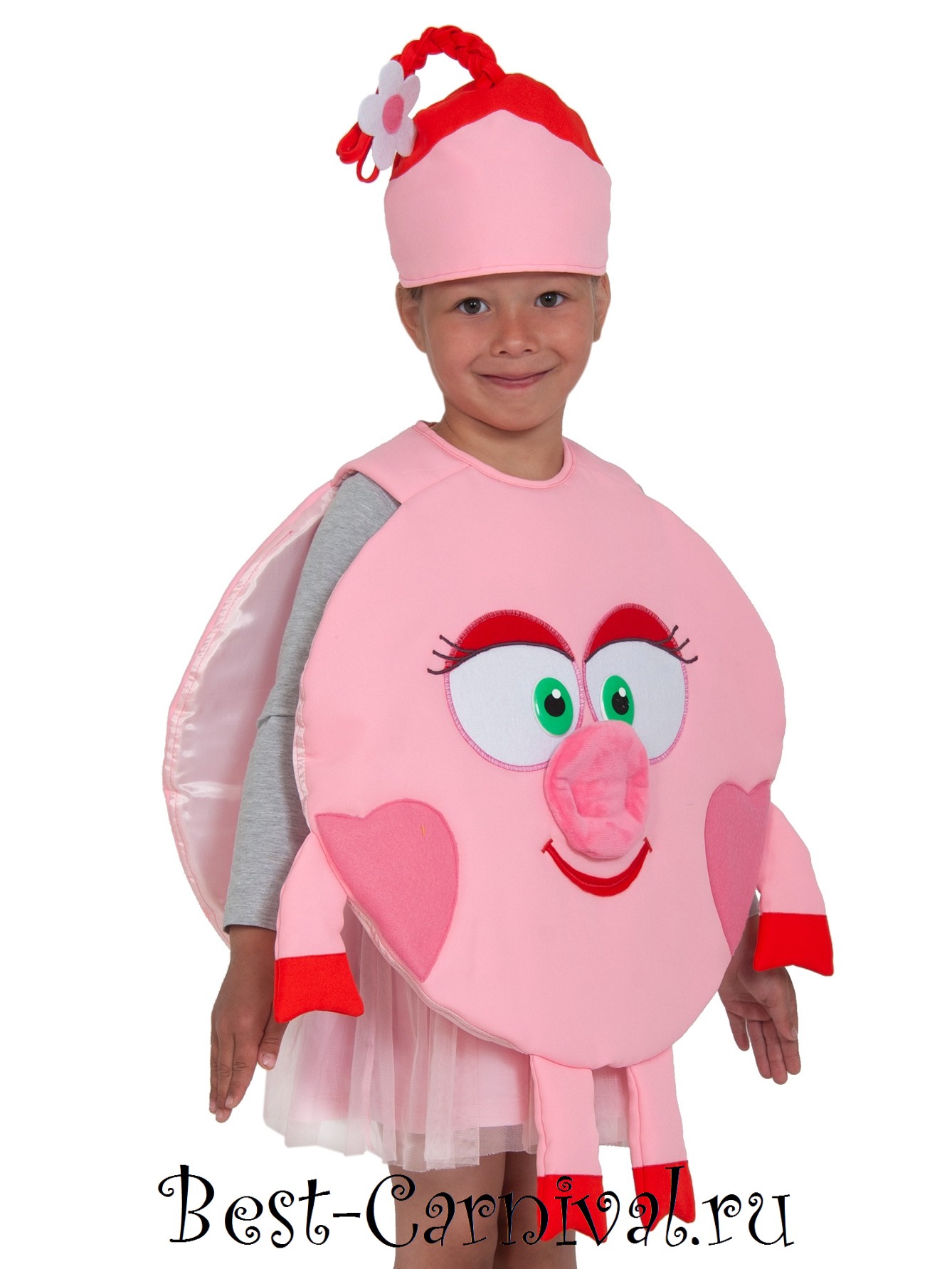 Карнавальный костюм Свинка Нюша, рост 110 см, отзывы
