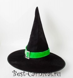 Шляпа "Конус с зелёной лентой"