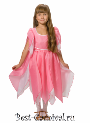 Детский костюм Дюймовочка розовая