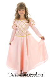 Детский костюм Принцесса чайная роза