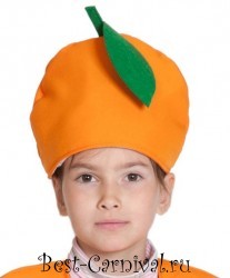 Карнавальная шапочка Апельсин
