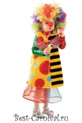 Детский костюм Клоунесса Ириска