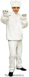 Карнавальный костюм Медведь Белый