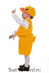 Карнавальный костюм "Утёнок жёлтый"