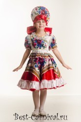 Русский народный костюм "Кадриль" для девочки