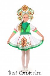 Русский народный костюм "Журавушка" для девочки