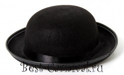 Шляпа "Чёрная с лентой"