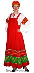 Русский народный костюм  "Ульяна" на Масленицу